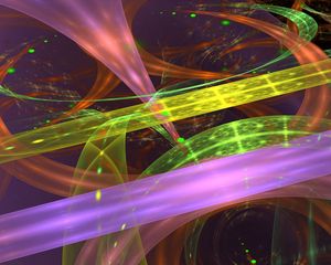 Preview wallpaper stripes, distortion, glow, colorful, abstraction
