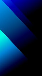 Preview wallpaper stripes, edges, gradient, abstraction, blue