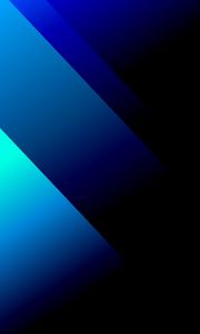 Preview wallpaper stripes, edges, gradient, abstraction, blue
