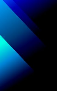 Preview wallpaper stripes, edges, gradient, abstraction, blue