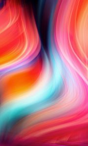 Preview wallpaper stripes, gradient, colorful, blur, distortion, art