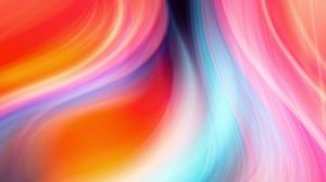 Preview wallpaper stripes, gradient, colorful, blur, distortion, art