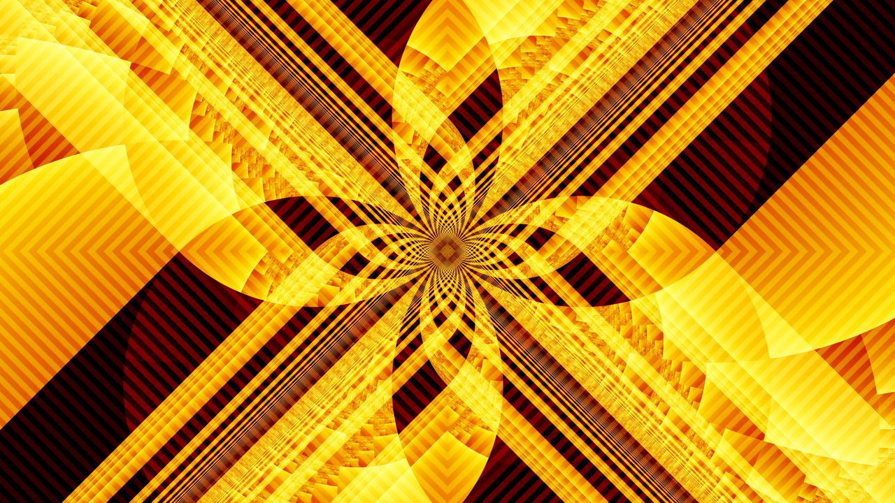 Wallpaper stripes, intersection, pattern, yellow, abstraction