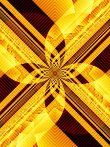 Preview wallpaper stripes, intersection, pattern, yellow, abstraction