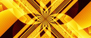 Preview wallpaper stripes, intersection, pattern, yellow, abstraction
