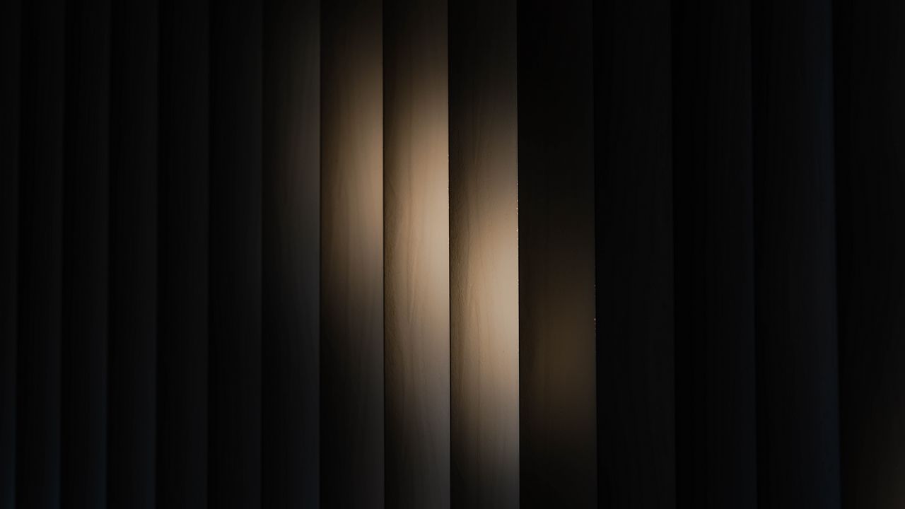 Wallpaper stripes, light, backlight, dark