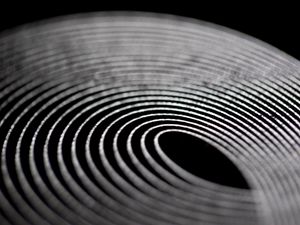 Preview wallpaper stripes, lines, blur, macro, black and white, black