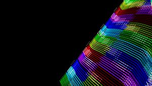 Preview wallpaper stripes, lines, colorful, black