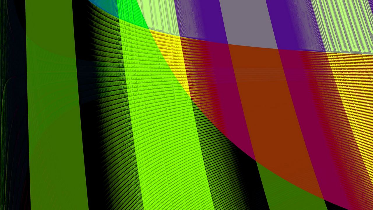 Wallpaper stripes, lines, colorful, glitch, bright