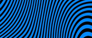 Preview wallpaper stripes, lines, distortion, abstraction, blue