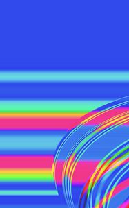 Preview wallpaper stripes, lines, distortion, colorful, bright, abstraction