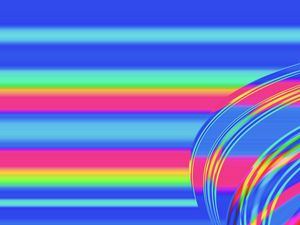 Preview wallpaper stripes, lines, distortion, colorful, bright, abstraction