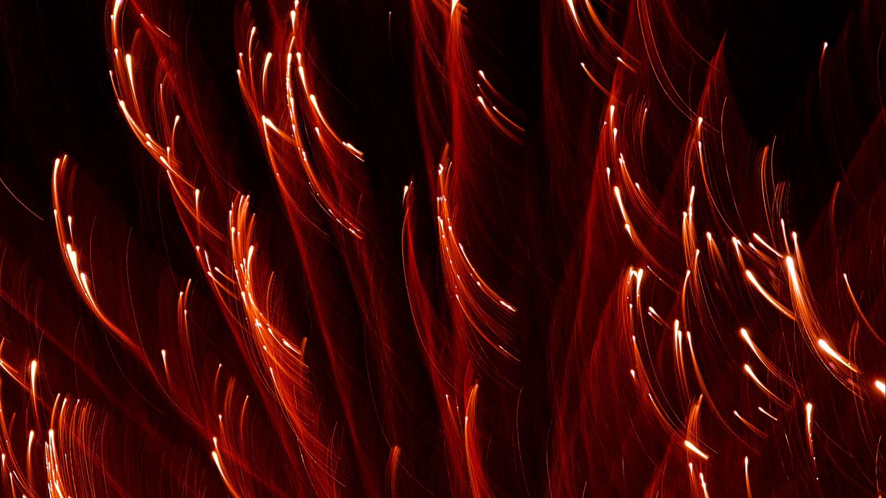 Wallpaper stripes, lines, freezelight, glow, dark