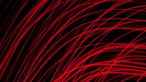 Preview wallpaper stripes, lines, glow, red