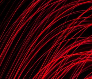 Preview wallpaper stripes, lines, glow, red