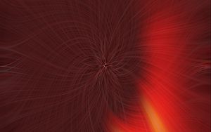 Preview wallpaper stripes, lines, glow, red, abstraction