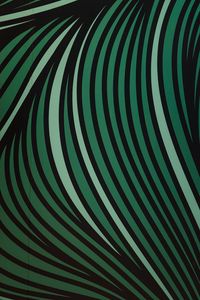 Preview wallpaper stripes, lines, green, wavy