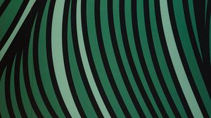 Preview wallpaper stripes, lines, green, wavy