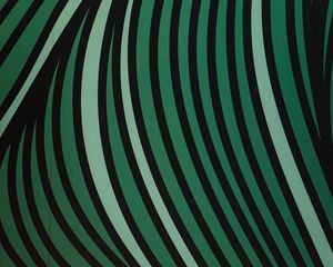 Preview wallpaper stripes, lines, green, wavy