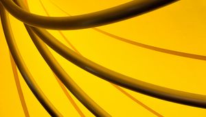 Preview wallpaper stripes, lines, macro, minimalism, yellow