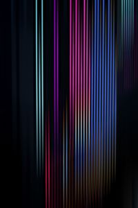Preview wallpaper stripes, lines, neon, backlight, dark