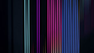 Preview wallpaper stripes, lines, neon, backlight, dark