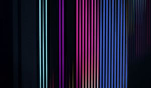Preview wallpaper stripes, lines, neon, backlight, dark