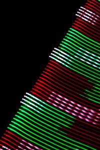 Preview wallpaper stripes, lines, neon, backlight, black