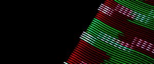 Preview wallpaper stripes, lines, neon, backlight, black