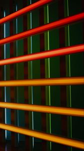 Preview wallpaper stripes, lines, neon, colorful, glow