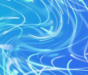 Preview wallpaper stripes, lines, neon, blue, abstraction