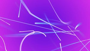Preview wallpaper stripes, lines, neon, gradient, purple