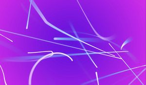 Preview wallpaper stripes, lines, neon, gradient, purple