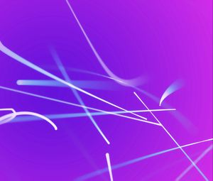 Preview wallpaper stripes, lines, neon, gradient, purple