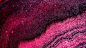 Preview wallpaper stripes, liquid, paint, stains, abstraction, pink