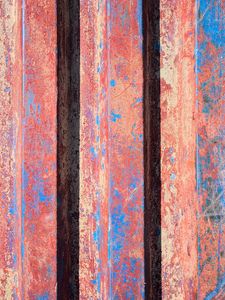 Preview wallpaper stripes, metal, metallic, scratches, old
