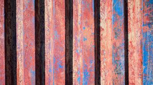 Preview wallpaper stripes, metal, metallic, scratches, old