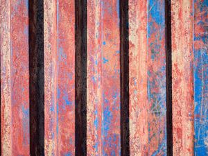 Preview wallpaper stripes, metal, metallic, scratches, old