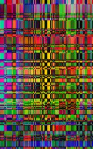 Preview wallpaper stripes, mosaic, distortion, abstraction, colorful