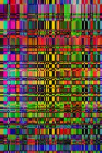 Preview wallpaper stripes, mosaic, distortion, abstraction, colorful