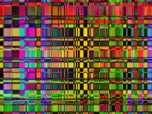 Preview wallpaper stripes, mosaic, distortion, abstraction, colorful