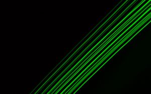Preview wallpaper stripes, neon, glow, green, black