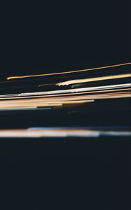 Preview wallpaper stripes, neon, lines, black