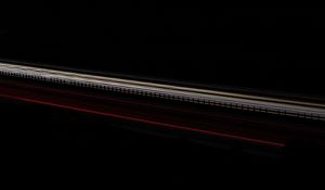 Preview wallpaper stripes, neon, long exposure, black