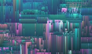 Preview wallpaper stripes, noise, glitch, abstraction, colorful