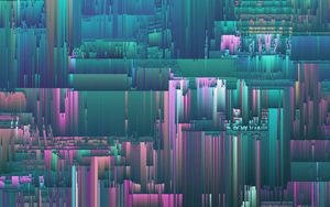Preview wallpaper stripes, noise, glitch, abstraction, colorful
