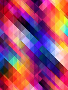 Preview wallpaper stripes, obliquely, multicolored, cubes
