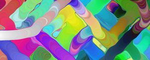 Preview wallpaper stripes, paint, abstraction, colorful