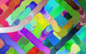 Preview wallpaper stripes, paint, abstraction, colorful