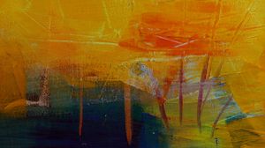Preview wallpaper stripes, paint, drips, canvas, abstraction
